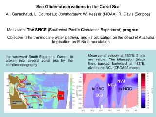 Sea Glider observations in the Coral Sea