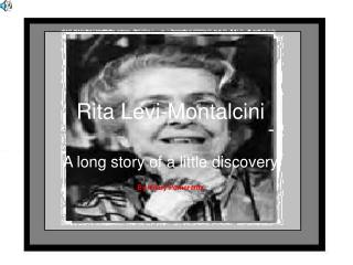 Rita Levi-Montalcini