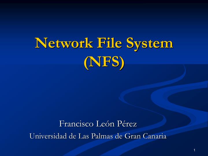 network file system nfs