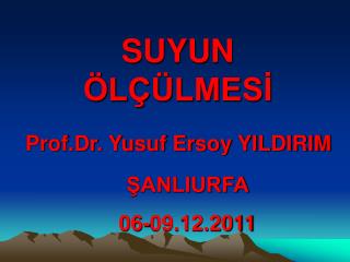 prof dr yusuf ersoy yildirim