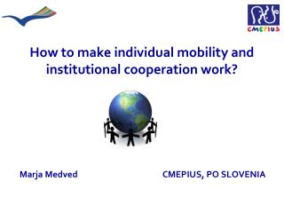How to make individual mobility and institutional cooperation work?