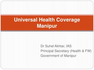 Universal Health Coverage Manipur