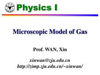 Microscopic Model of Gas