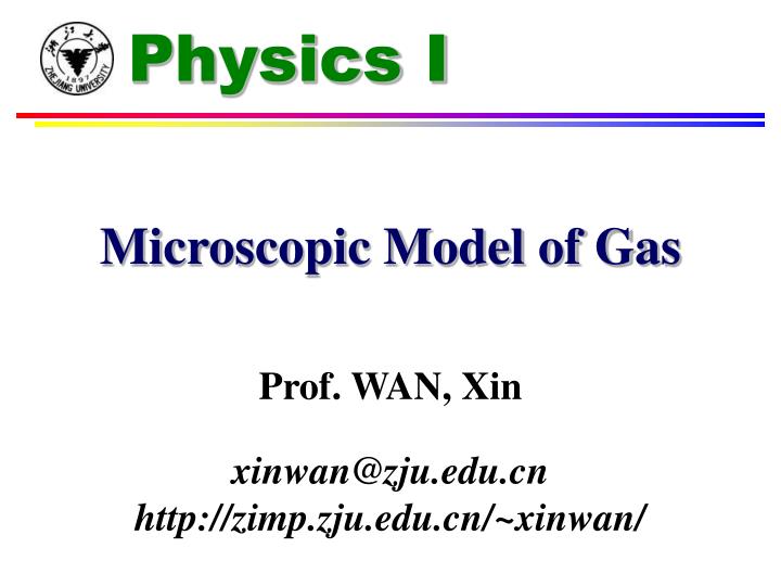 microscopic model of gas