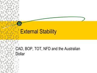 External Stability