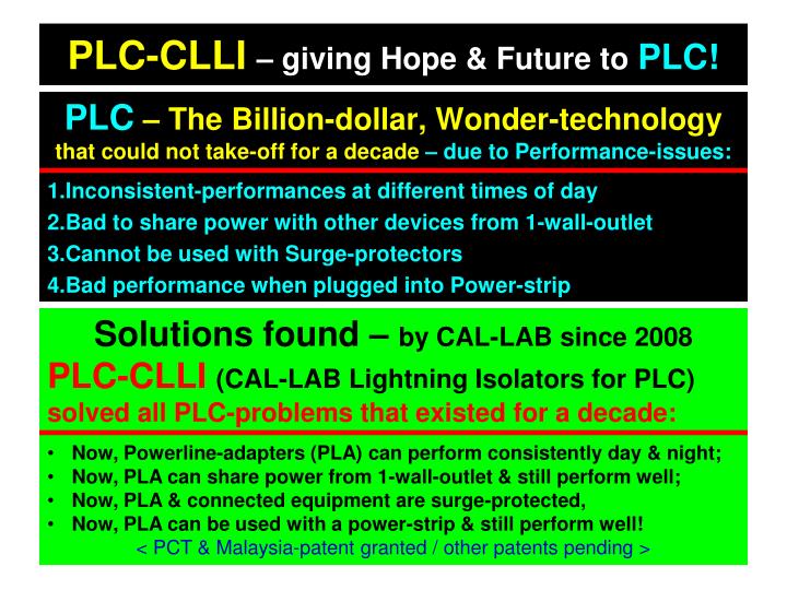 plc clli giving hope future to plc
