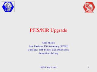 PFIS/NIR Upgrade