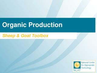 Organic Production