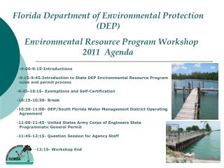 Florida Department of Environmental Protection (DEP)