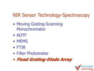 NIR Sensor Technology-Spectroscopy