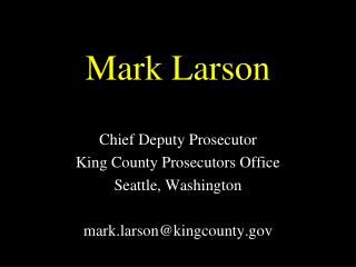 Mark Larson