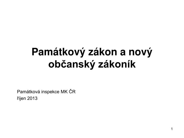 pam tkov z kon a nov ob ansk z kon k