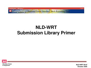 NLD-WRT Submission Library Primer