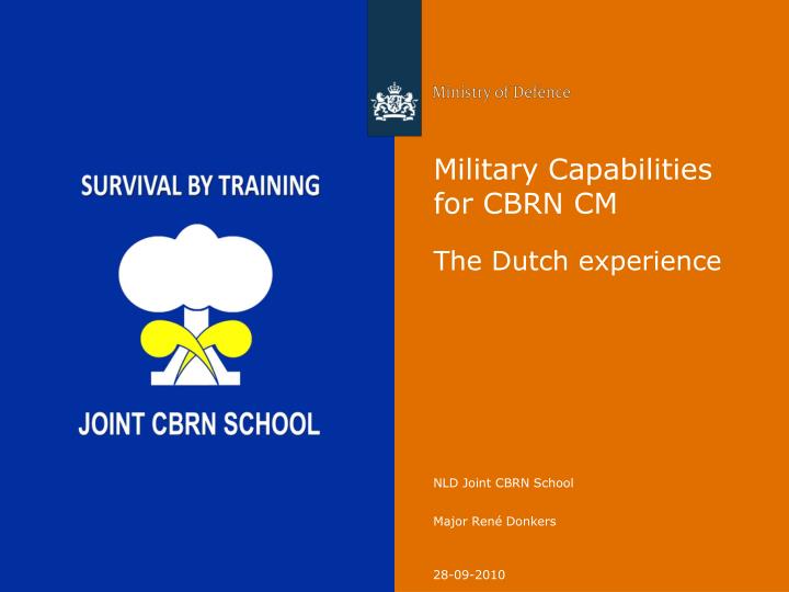 military capabilities for cbrn cm
