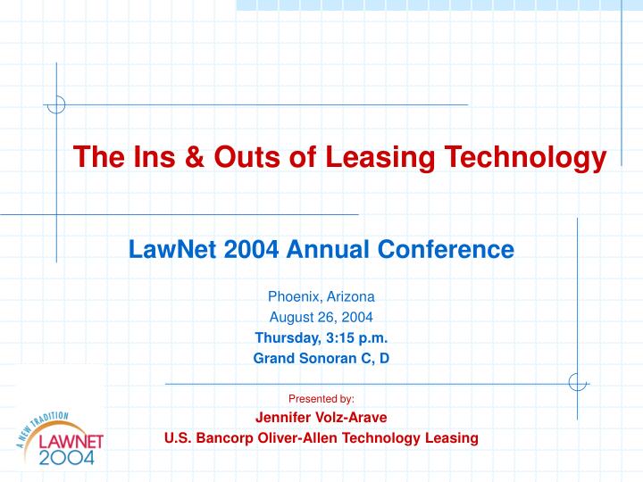 the ins outs of leasing technology