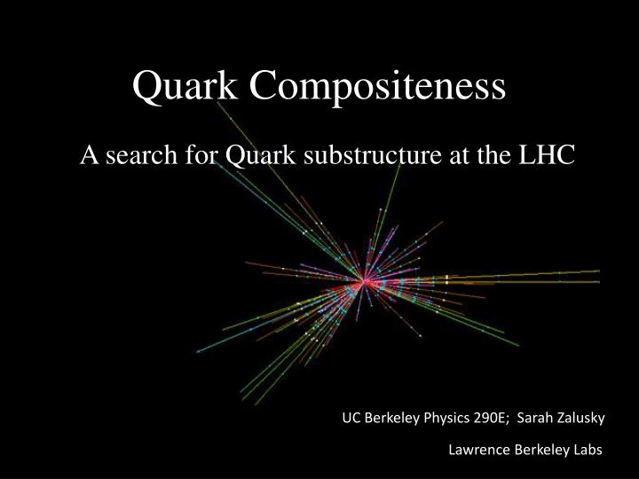 quark compositeness
