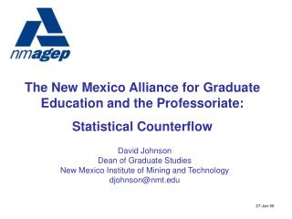 The New Mexico Alliance for Graduate Education and the Professoriate: Statistical Counterflow