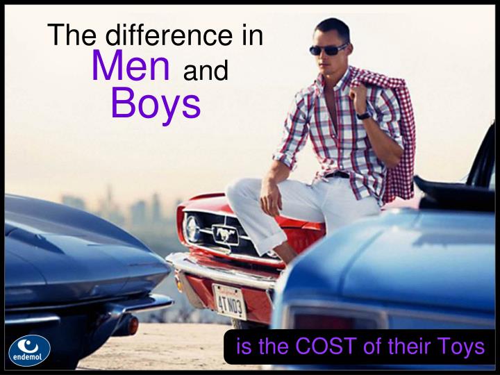 the difference in men and boys