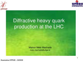 Diffractive heavy quark production at the LHC