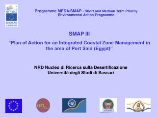 Programme MEDA/SMAP - Short and Medium Term Priority Environmental Action Programme