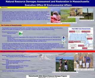 Massachusetts EOEA Natural Resource Damages Program
