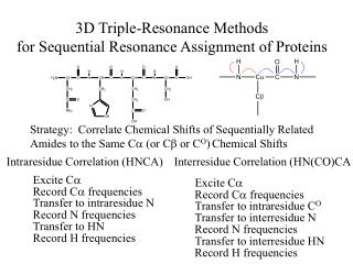 3D Triple-Resonance Methods for Sequential Resonance Assignment of Proteins