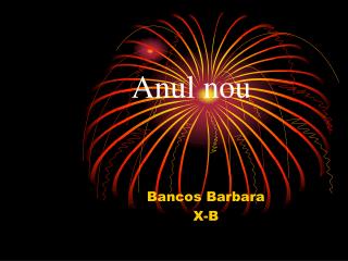 anul nou
