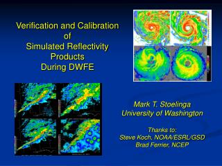 Mark T. Stoelinga University of Washington Thanks to: Steve Koch, NOAA/ESRL/GSD Brad Ferrier, NCEP