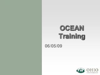 OCEAN Training