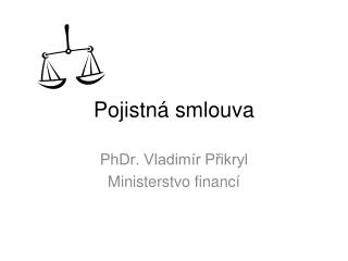 pojistn smlouva