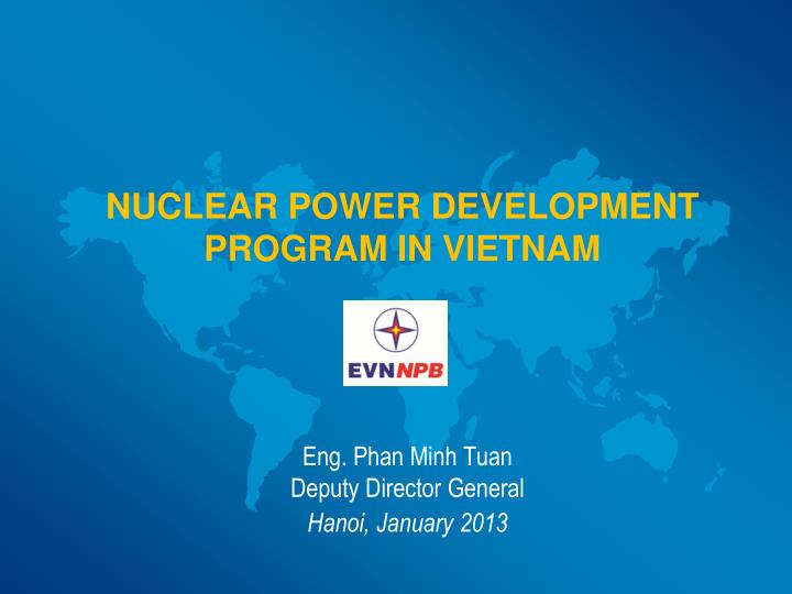 nuclear power development program in vietnam
