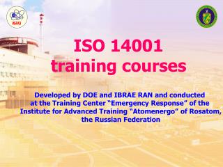 ISO 14001 training courses