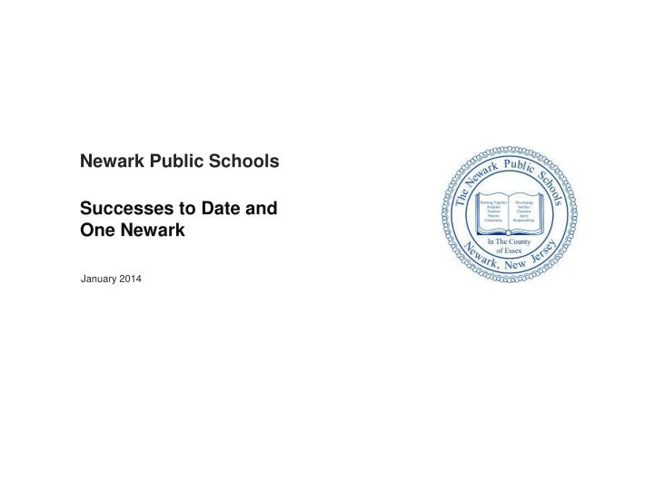 newark public schools