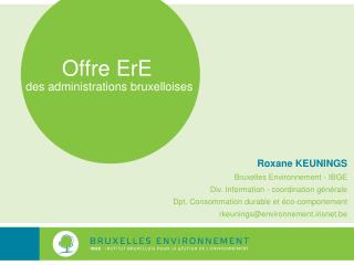 offre ere
