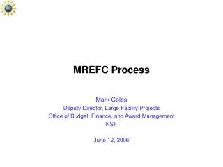 MREFC Process