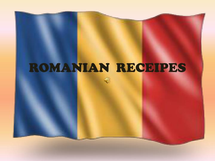 romanian receipes