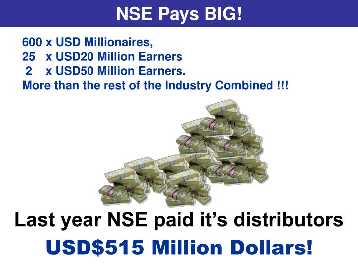 nse pays big