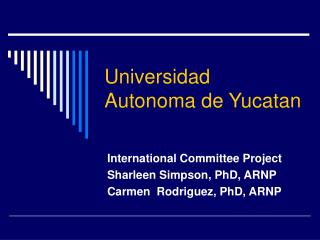 Universidad Autonoma de Yucatan