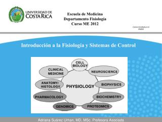 introducci n a la fisiolog a y sistemas de control
