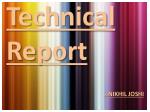 Technical Report - slide 1