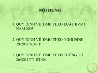NỘI DUNG