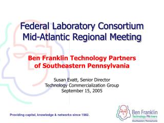Federal Laboratory Consortium Mid-Atlantic Regional Meeting