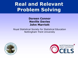Real and Relevant Problem Solving