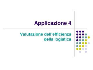applicazione 4