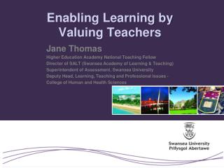 Enabling Learning by Valuing Teachers