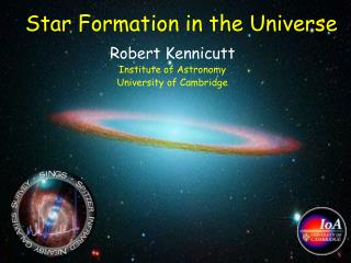 Star Formation in the Universe