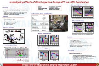 Investigating Effects of Direct Injection During NVO on HCCI Combustion