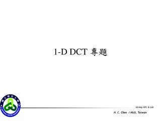 1-D DCT ??