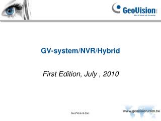 GV-system/NVR/Hybrid