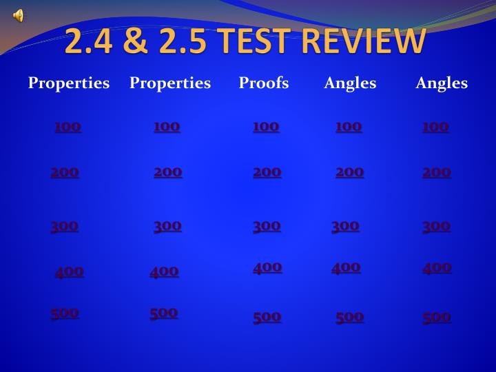 2 4 2 5 test review